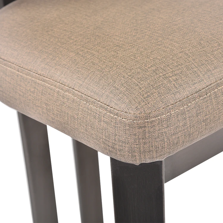 Hot Sale Industrial Gold Metal Bar Stool Counter Stool High Stools Leather Leisure Lounge Chair For Home