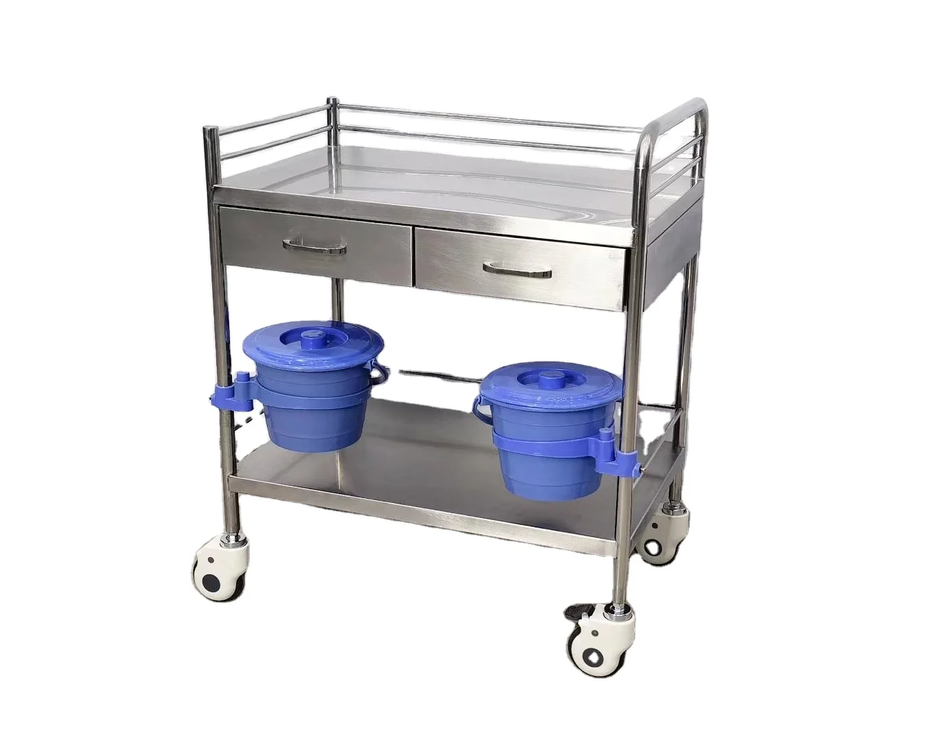 Медицинские многофункциональные 304 инструменты из нержавеющей стали Тележка для обработки инструментов