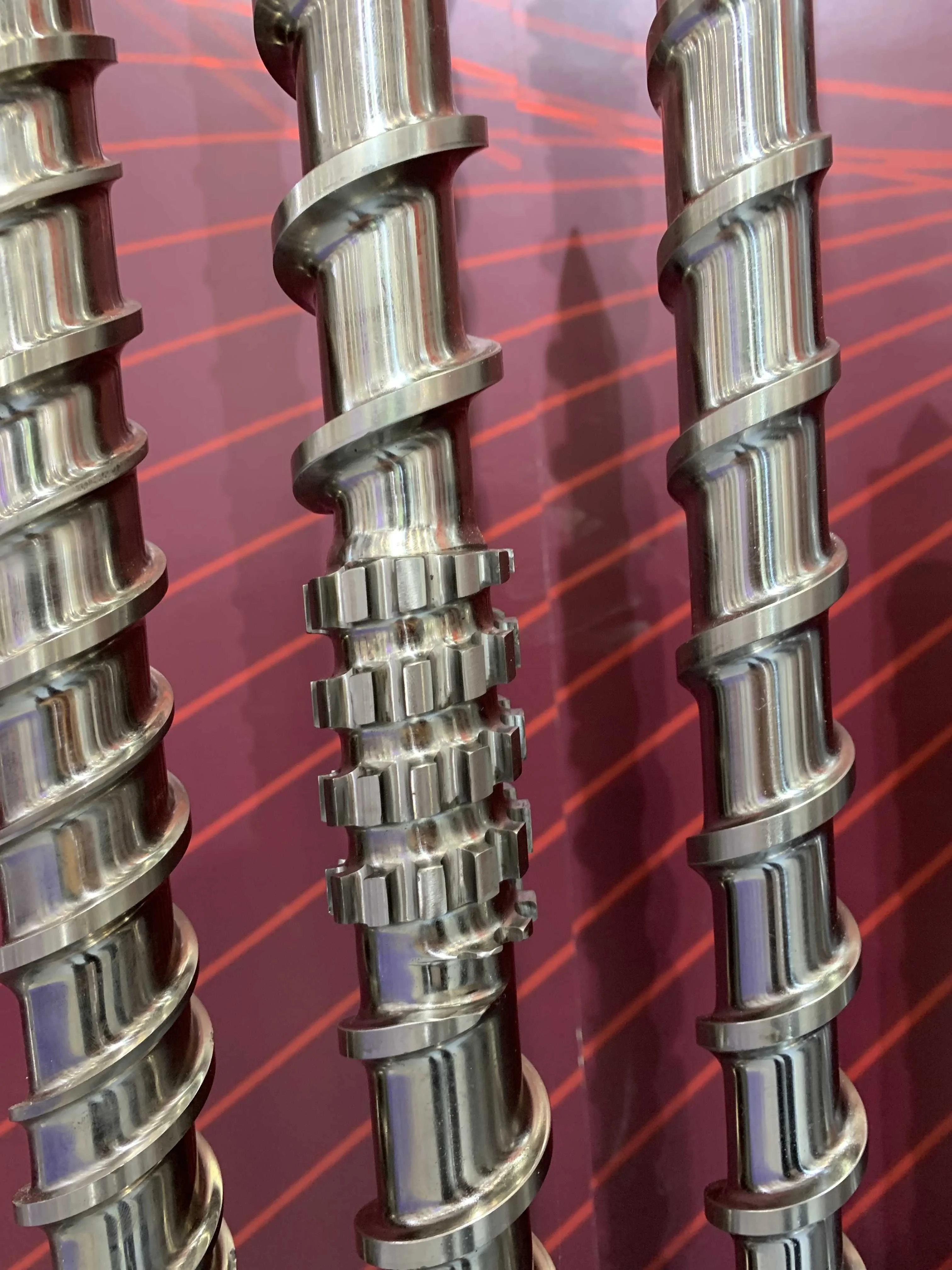 Single screw barrel for recycle plastic PE PP PVC ABS Granulator/Pelletizer like Erema STARLINGER ZERMA Reifen