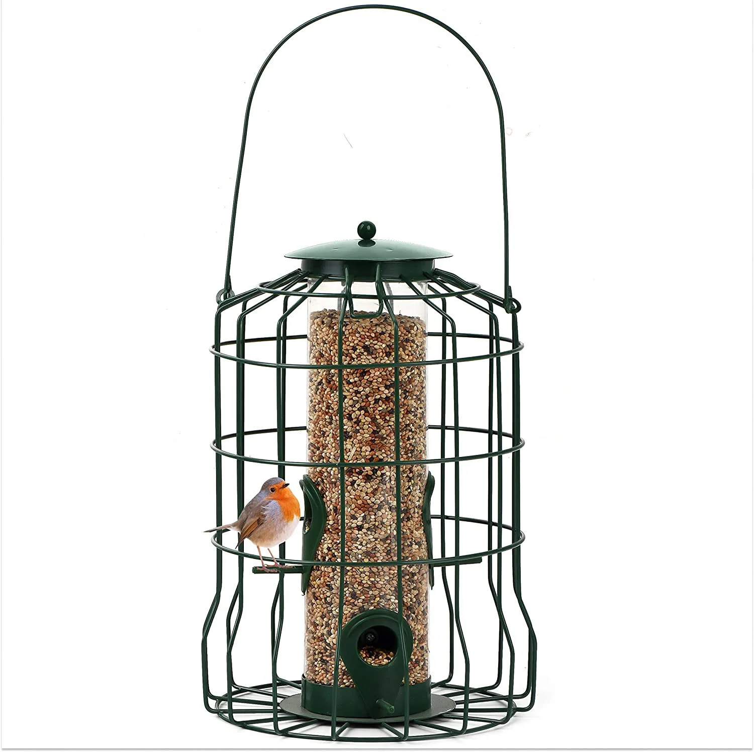 Metal Garden Hanging Wild Birdfeeder Bird Feeders Outdoor Outside Bird Feeder For Outdoors Hanging Cast Iron Pet Bowls & Feeders