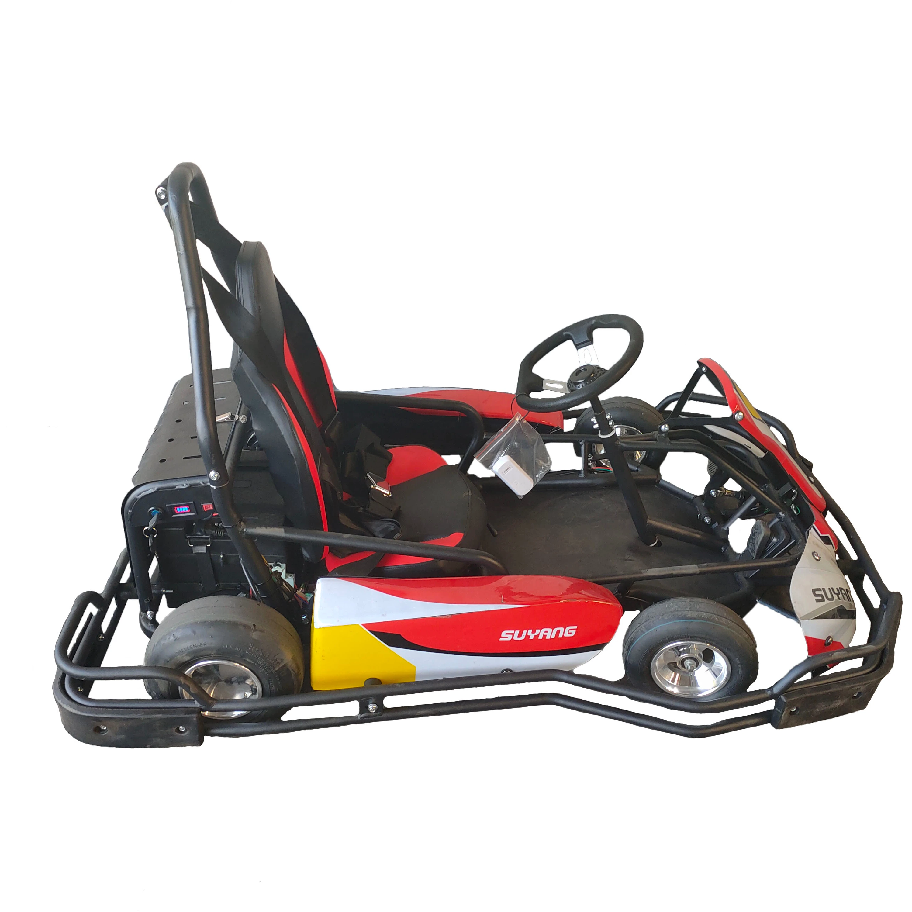 New  Engine Electric Kids Electric Go Kart for Sale 4 Wheel Racing Gokart