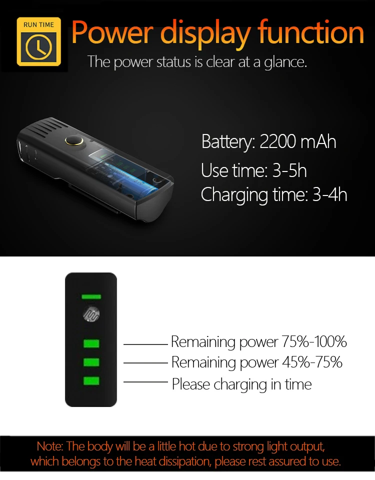 Helius Outdoor IP65 Waterproof 4 modes Battery USB Charging Smart Sensor Bike Light Headlight Combo Set Lamp Led Bicycle Light