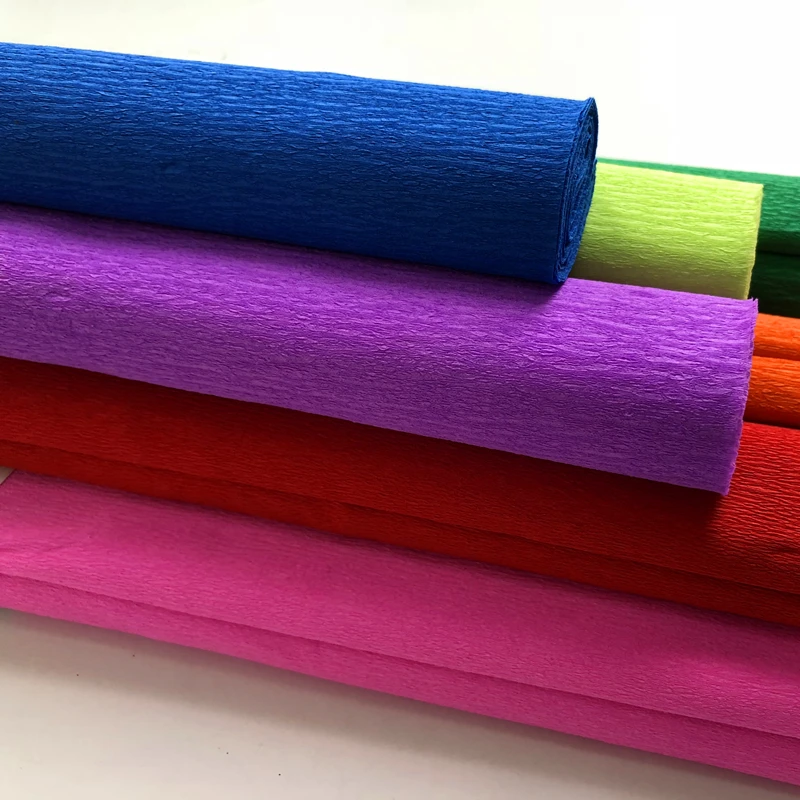 China Made Craft Solid Color Crepe Paper