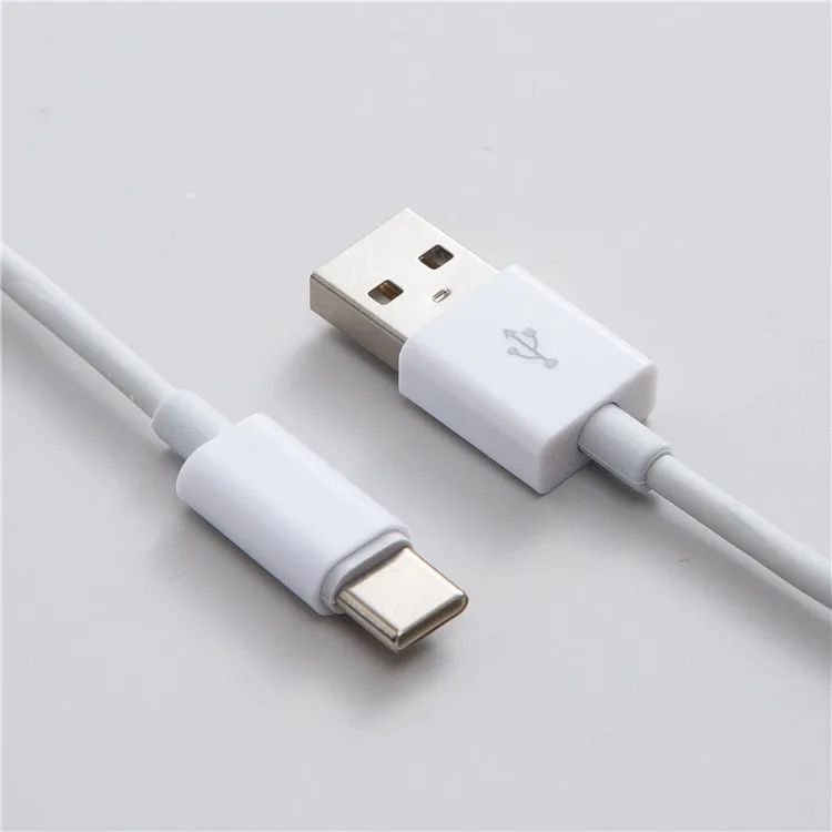 Factory wholesale white high speed simultaneously data transmission charging micro 8 pin type c usb cable