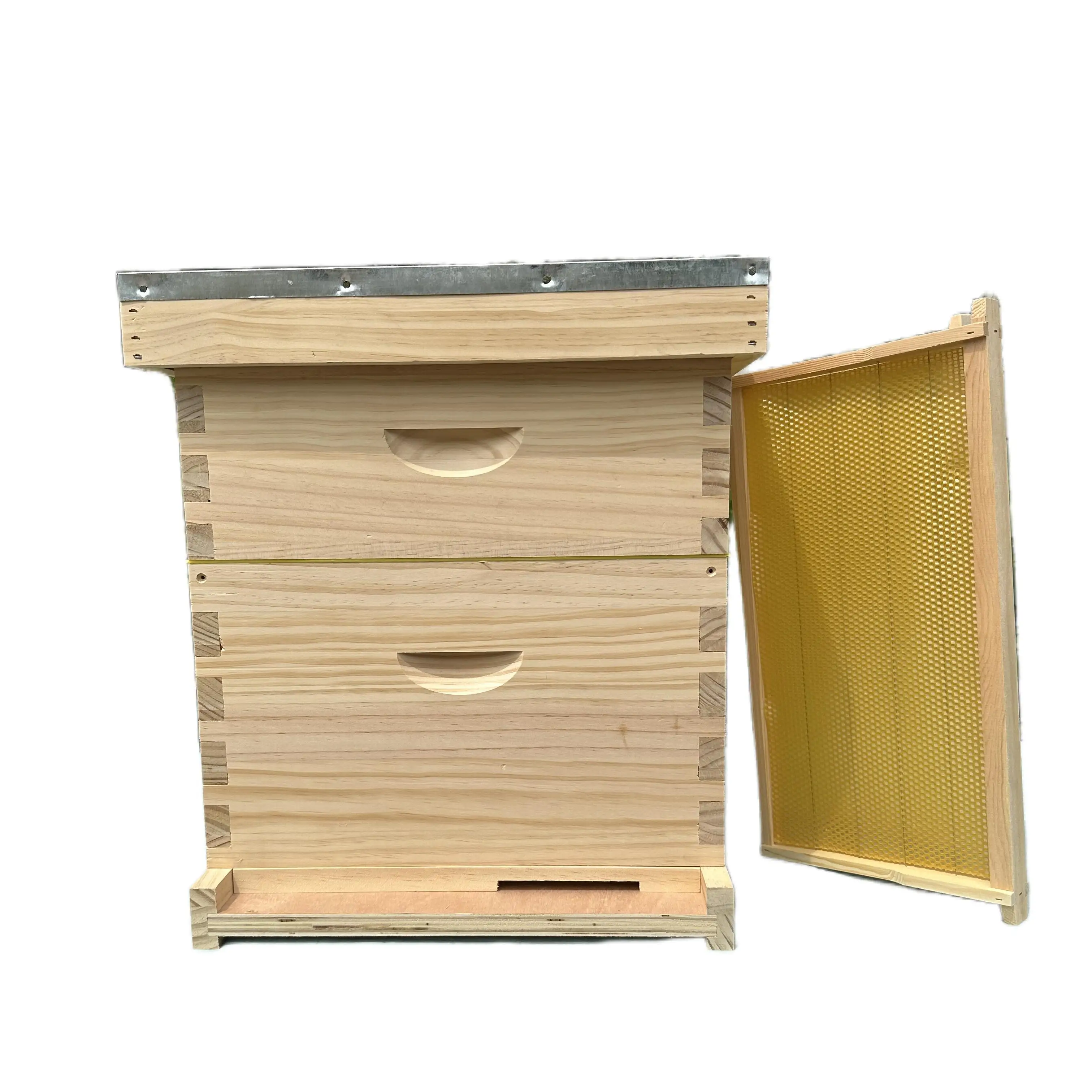Apiculture bee hives wooden langstroth beehive