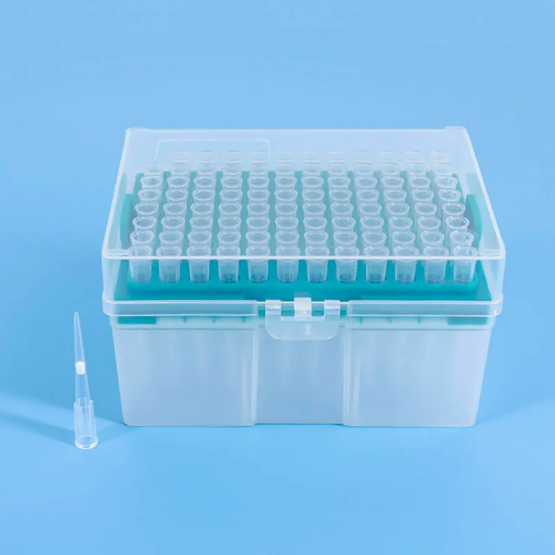 Одноразовые наконечники пипетки 20ul Dnase Free Rnase Free, медицинские полиэтиленовые наконечники пипетки с фильтром и низким удержанием