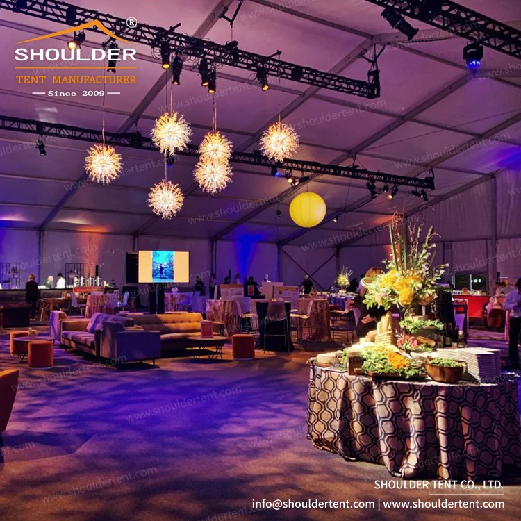 Factory Custom Fashion Luxury Waterproof Party Tents Maquee Tent Wedding
