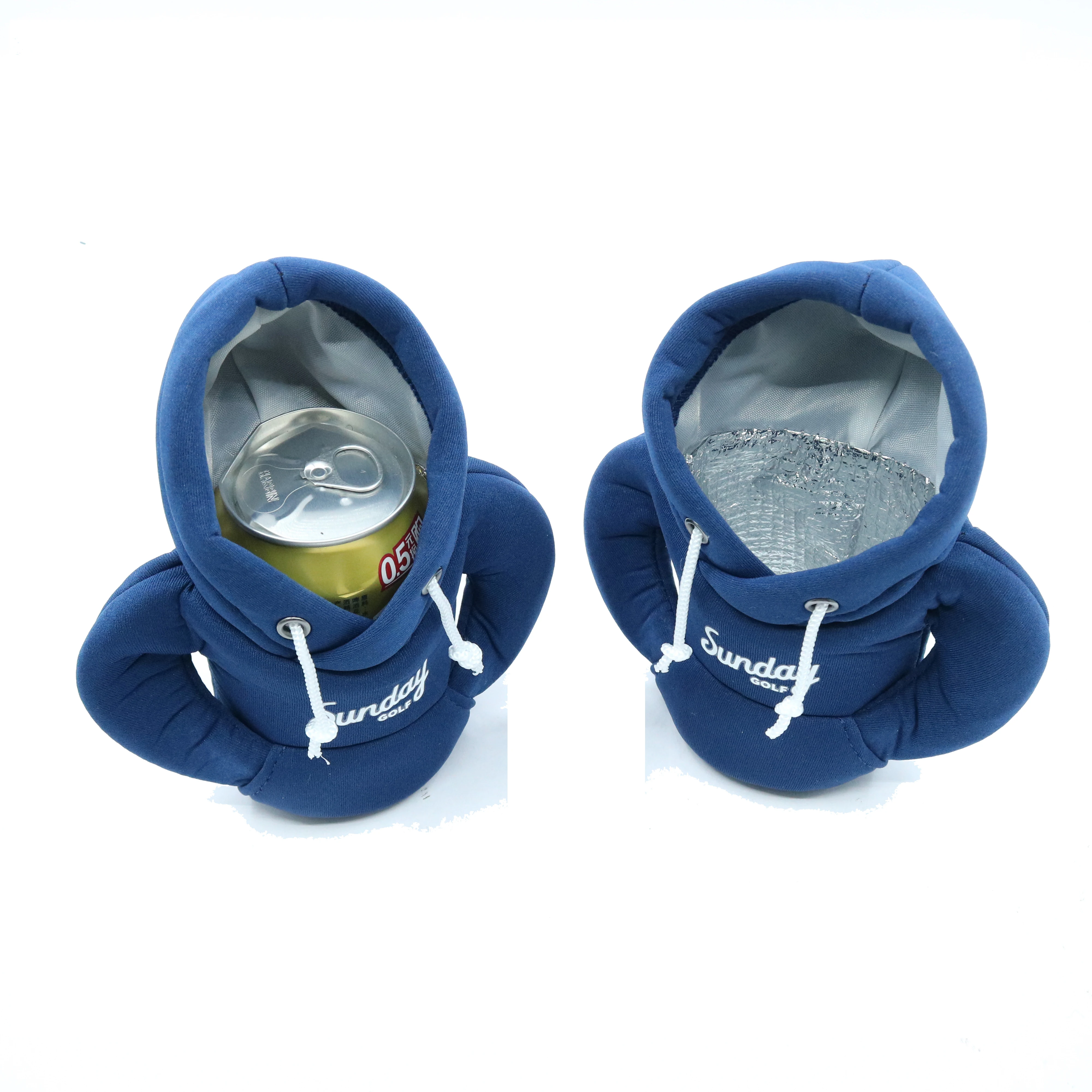 Factory Wholesale High Quality Cotton Neoprene Jacket Cooler Sleeve Bag With Customized Logo Drink Bottle Clothes Cup Holder