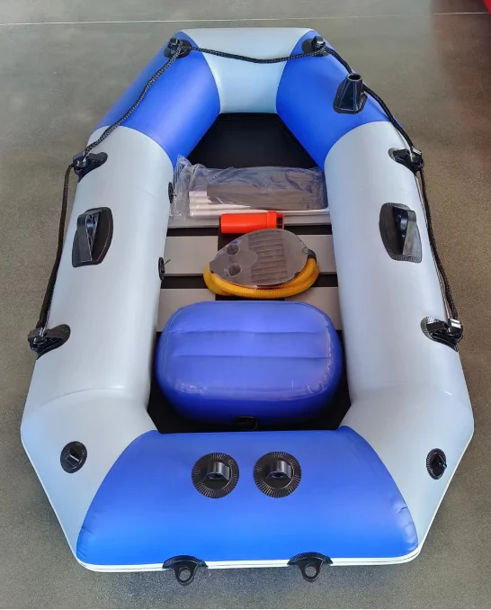 JLM Boat inflatable portable dinghy laminated PVC boats with Aluminum Floor with pump and Paddle