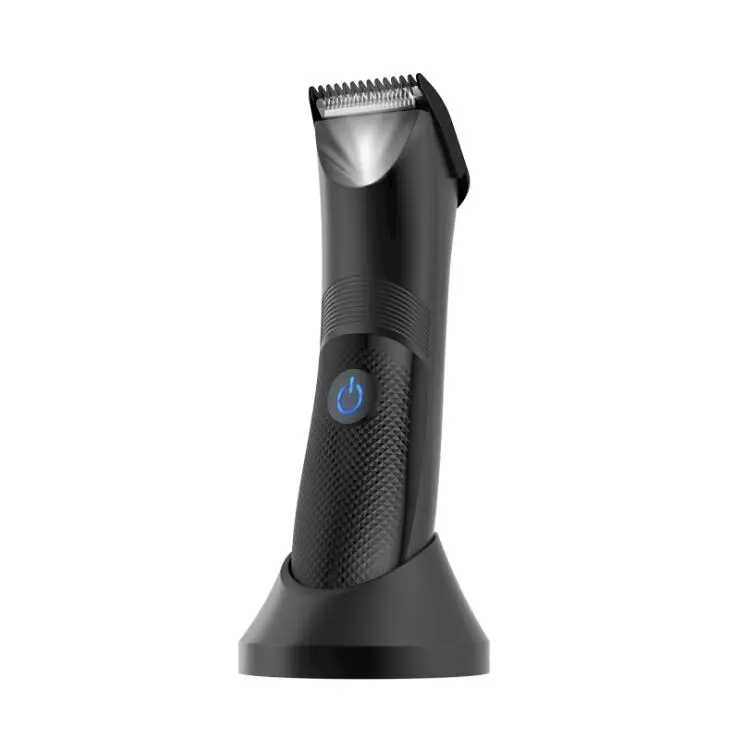 Waterproof Manscap Groin Body Pubic Hair Trimmer Electric Hair Shaver Cordless Professional Hair Clippers