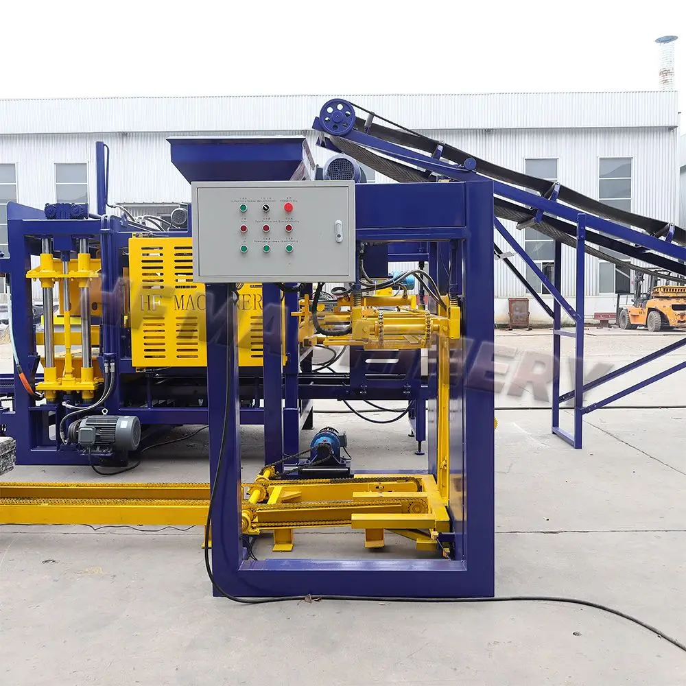 QT5-15 Full Automatic Block Making Machine For Produce Lego Concrete Brick On Sale In Bangladesh