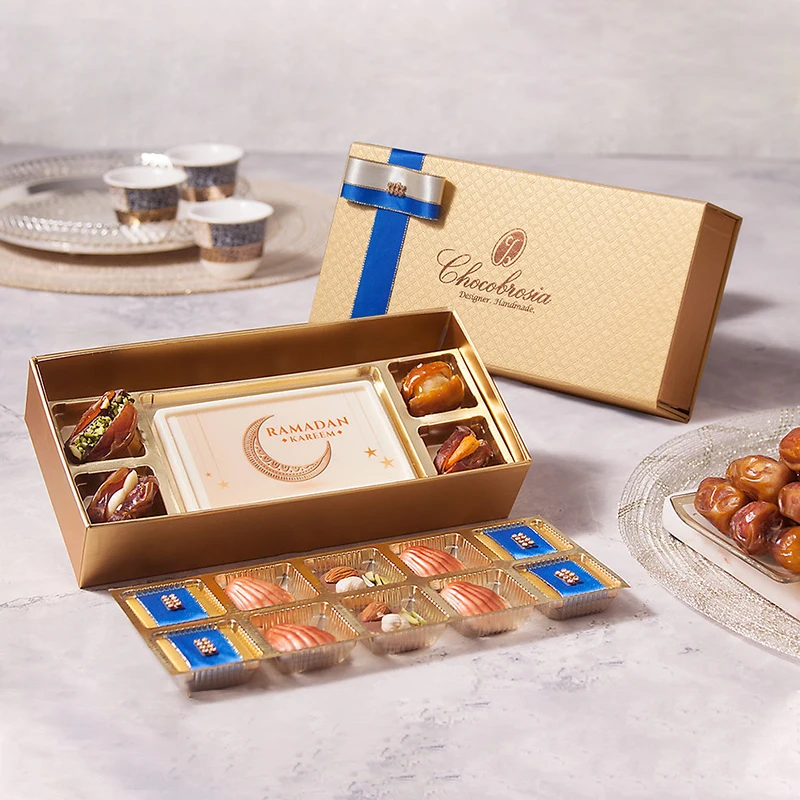 Countdown dates Festiva Dates packaging box Baklava ramadan mubarak kareem Luna gift boxes Middle East United Arab Emirates