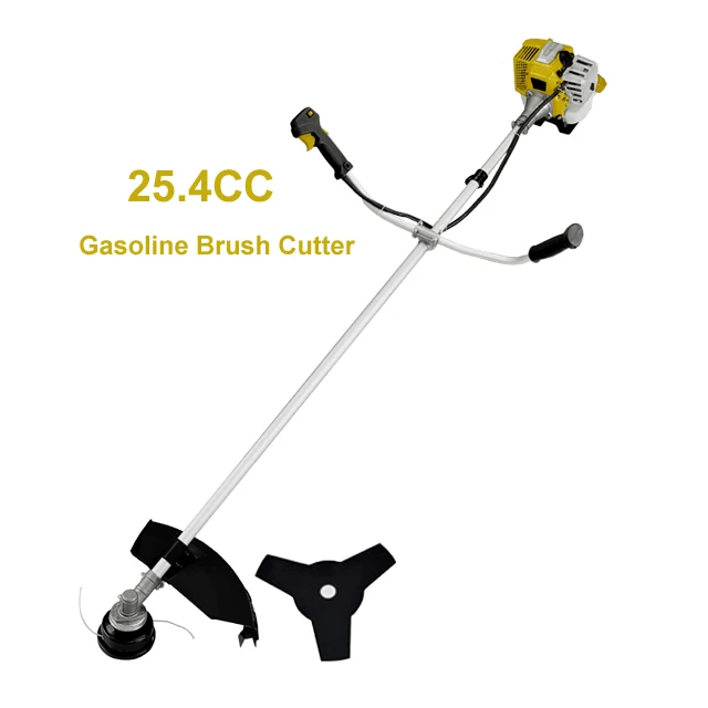 25.4cc 2 strokes gasoline grass trimmer with CE approbate gasoline brush cutters