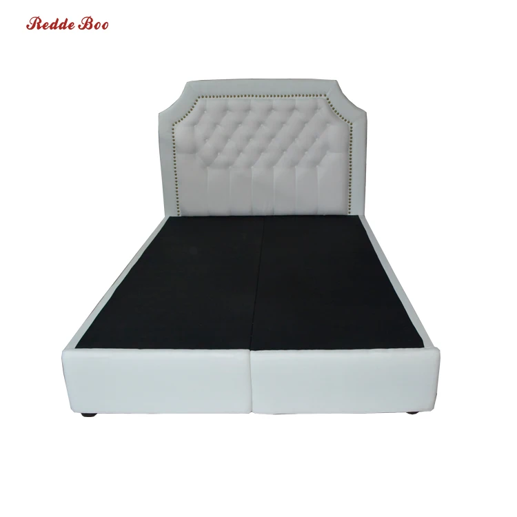 
European Style modern double bed fabric wooden bed frame with storage from bed factory B1010 