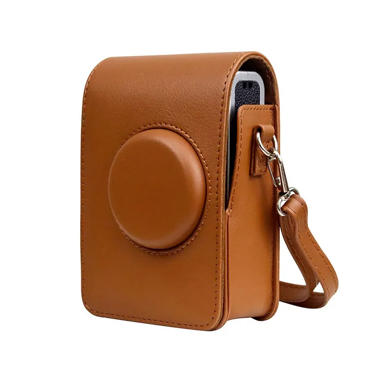 Camera Accessories Leather Protective Case Storage PU Bag for Fujifilm instax mini evo camera