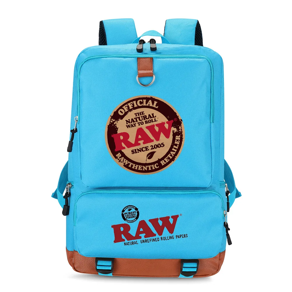 Wholesale Custom Waterproof Cookie Backwoods RAW Laptop Travel Business School Oxford Backpack Shoulder Book Bag