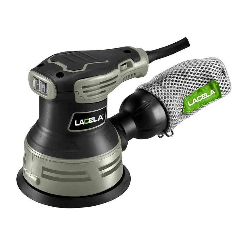 LECELA Electric Corded Variable Speed Random Orbital Sander for Car Wood Metal Industrial Use 220v Rated Voltage