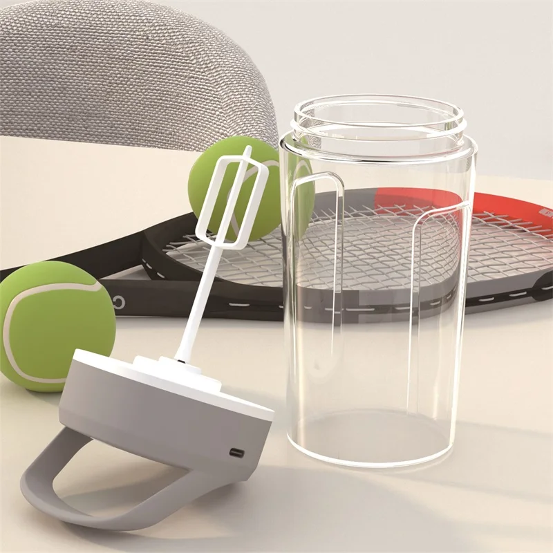 Bucked up large smart automatic shaker bottle cute pink whey protein mixer funny bulk helix shaker cups