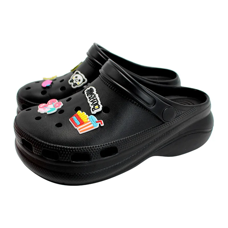 Cheap Rubber Price Eva Clogs Hole Shoes Soft Comfortable Plastic Clogs platform slides slippers For Men Women