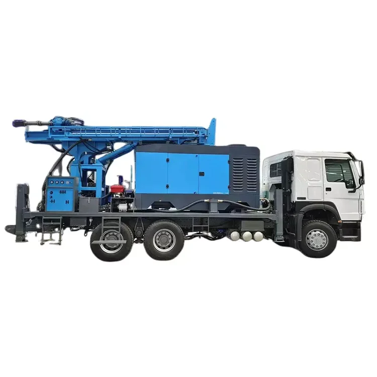 Water well drill rig borehole truck drilling machine water drilling rigs truck mounted with truck