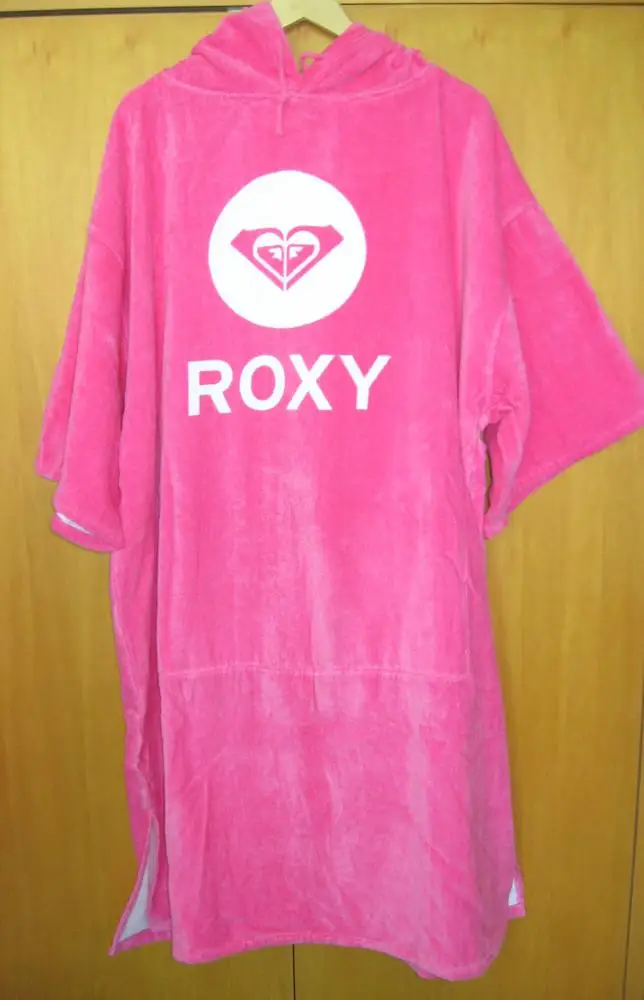 100% Cotton Terry Adult Hooded Surf Poncho Towel