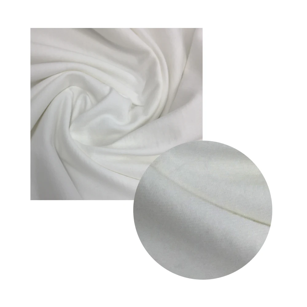 Natural Fiber Heavy Weight 500GSM Organic Cotton Fleece Brushed Fabric Organic Cotton Fleece Hoodie Fabric