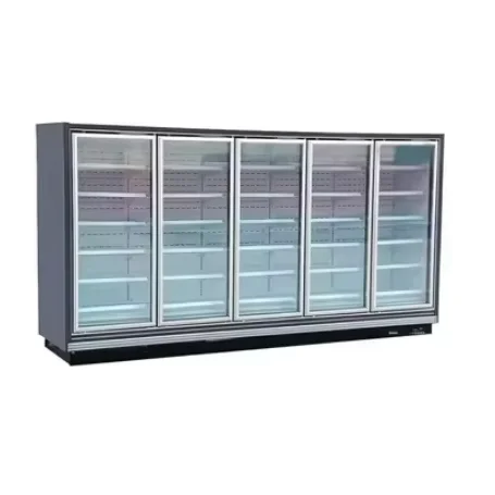 stand supermarket display freezer with best price fast cooling commercial freezer