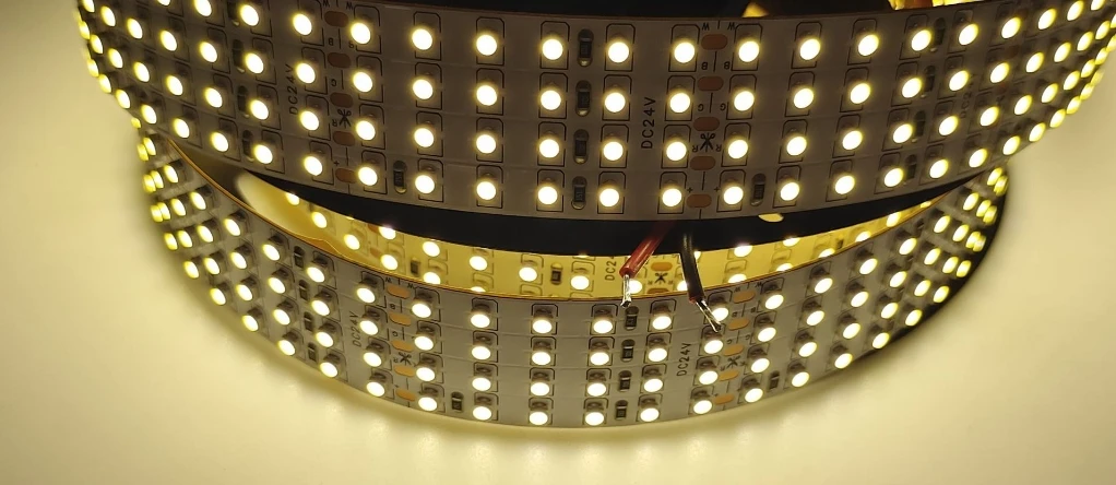 Hot sale Quad row led strip light 24V 3528 480led per meter 4 row led strip light led strip