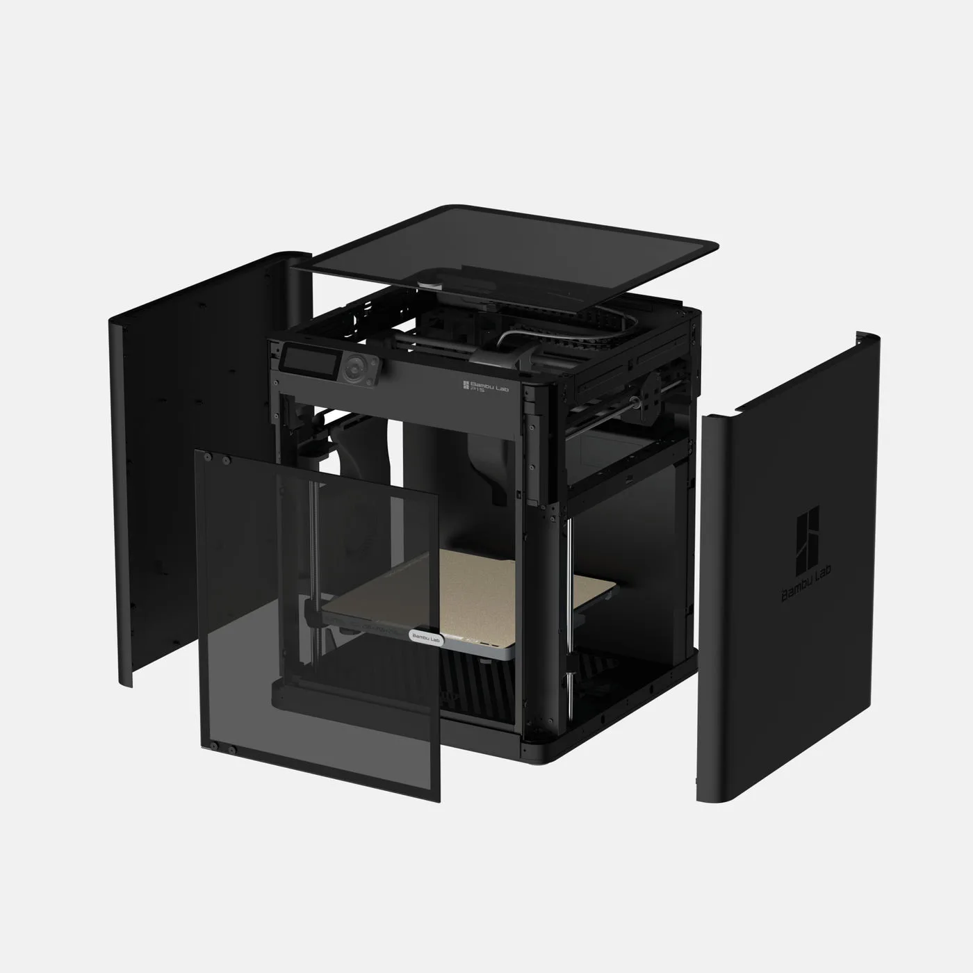 Tuozhu P1 Series 3D Printer Desktop Home FDM Fully Size Multi-color High Speed 3D Printer BambuLab bambu lab x1 carbon3d printer