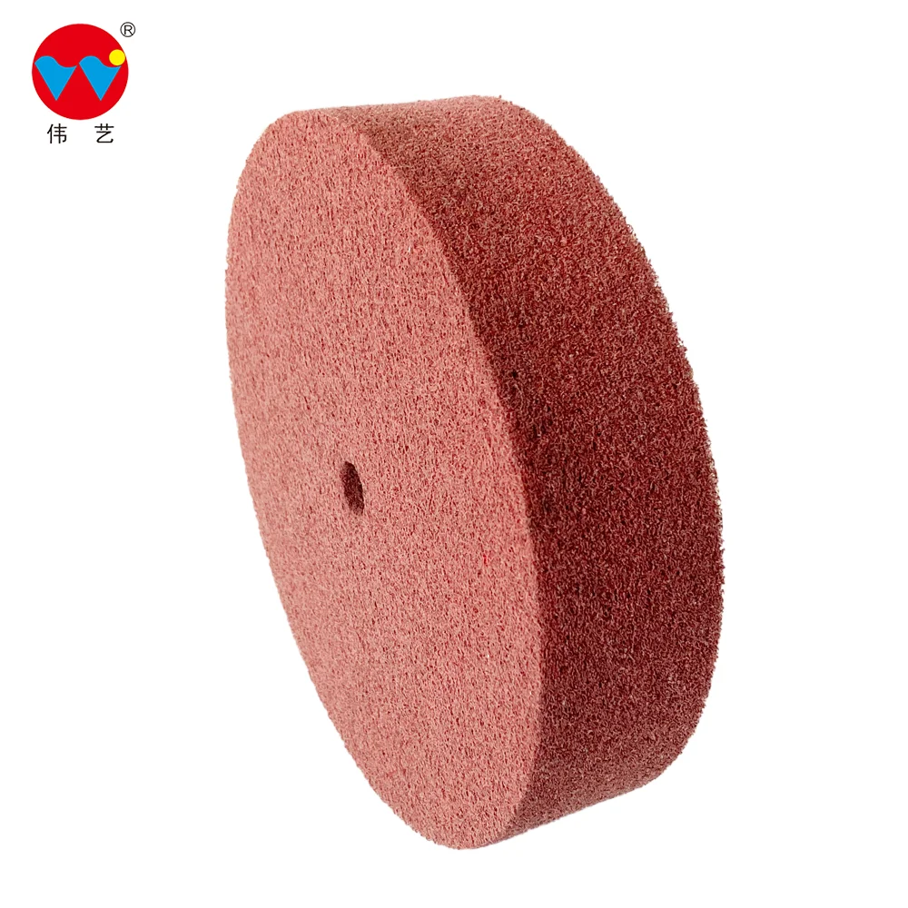 China Best quality Weiyi brand metal Buffing abrasives Non Woven Polishing wheel
