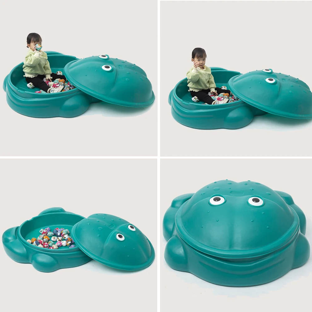 Cute plastic sandbox toys for children with various shapes plastic sandbox toys for kindergarten