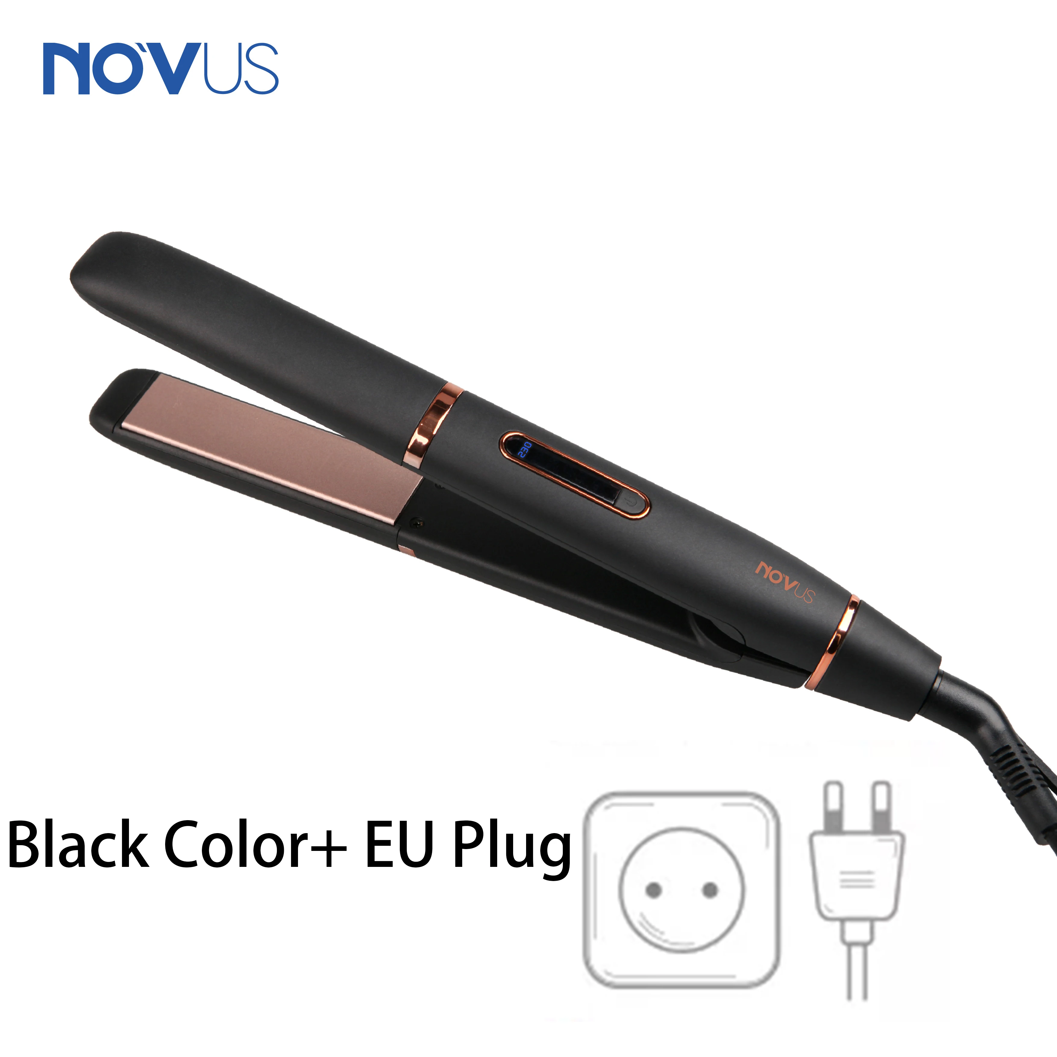 Customized 38 to 42w 450f irons ceramic styling tools planchas de cabello titanium flat iron hair straightener