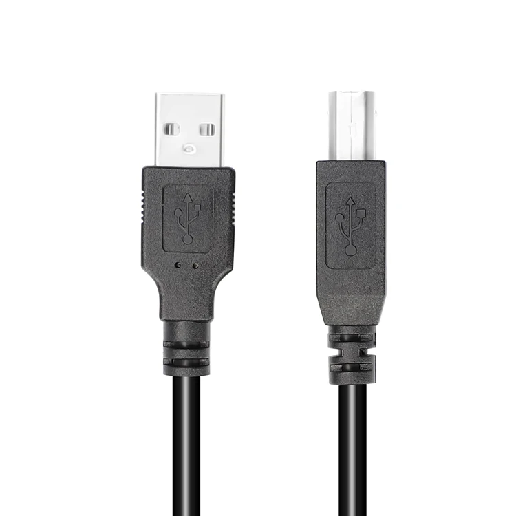 tezy USB 2.0 Printer Type A Male to Type B Male Printer Scanner Cable