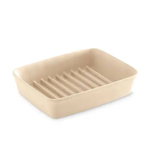 Керамическая неглазурованная керамическая посуда, небольшая запекалка для приготовления бекона на пару овощей