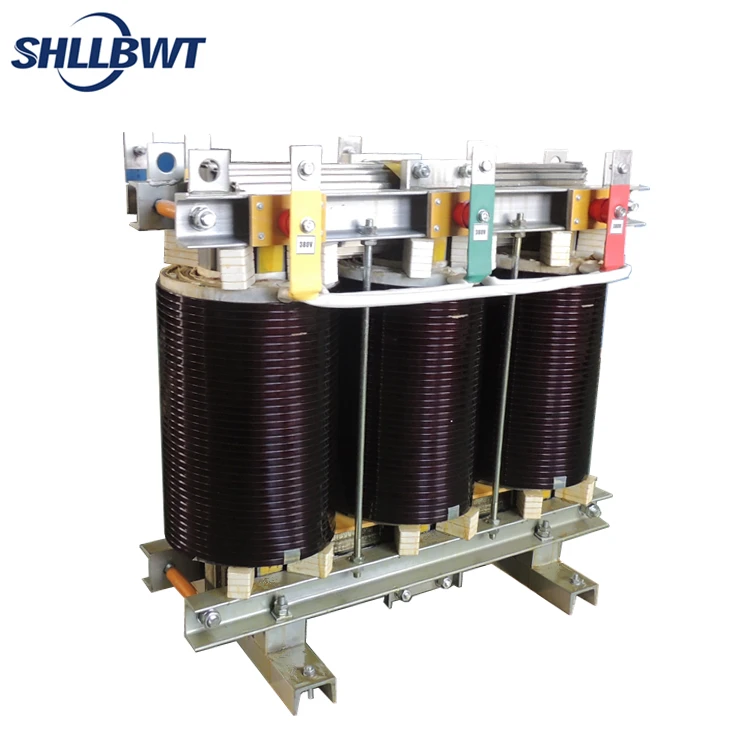 200KVA K-Factor 480 volt Delta to 208V/120 V Star dry type isolation transformer for harmonic loads