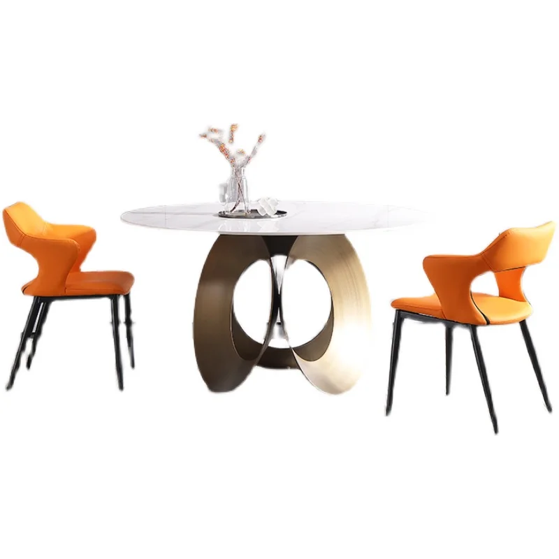 Factory Wholesale Modern Dining Table From White Marble For Dining Room Furniture Dinner Sets