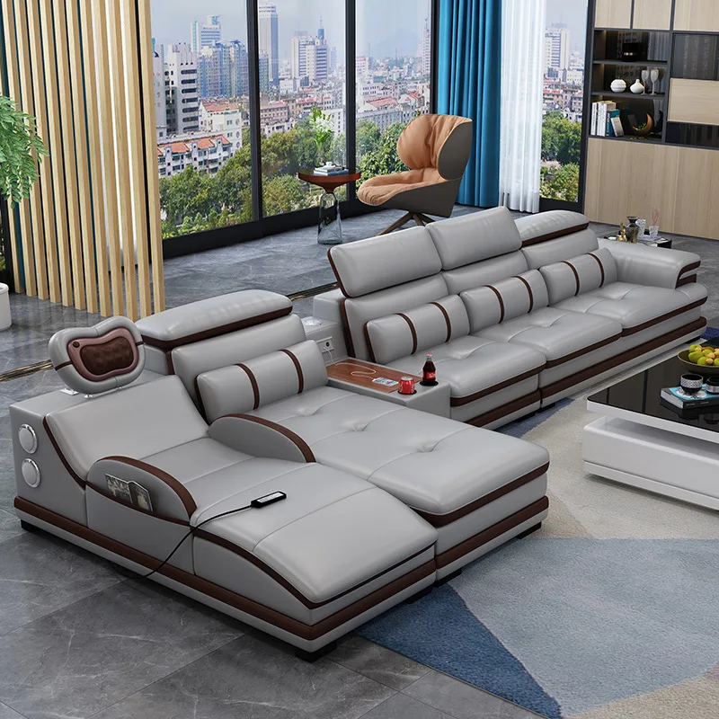 Sofa set furniture living room reclining furniture luxury sofa leather sectional couches elegant couch living room sofa