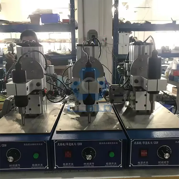 Half Automatic Manual Nonwoven Disposable Ear Loop Belt Ultrasonic Spot Welder