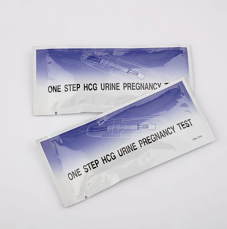 Chinese Manufacture 25 Miu/Ml HCG Pregnancy Test Kit Cassette