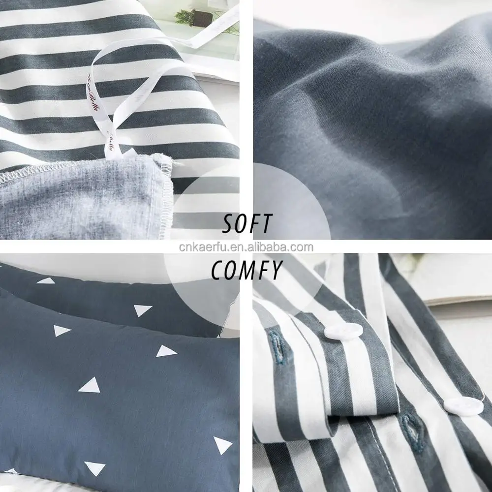 
KAERFU Bedding sets luxury boys teen bed cotton duvet cover 