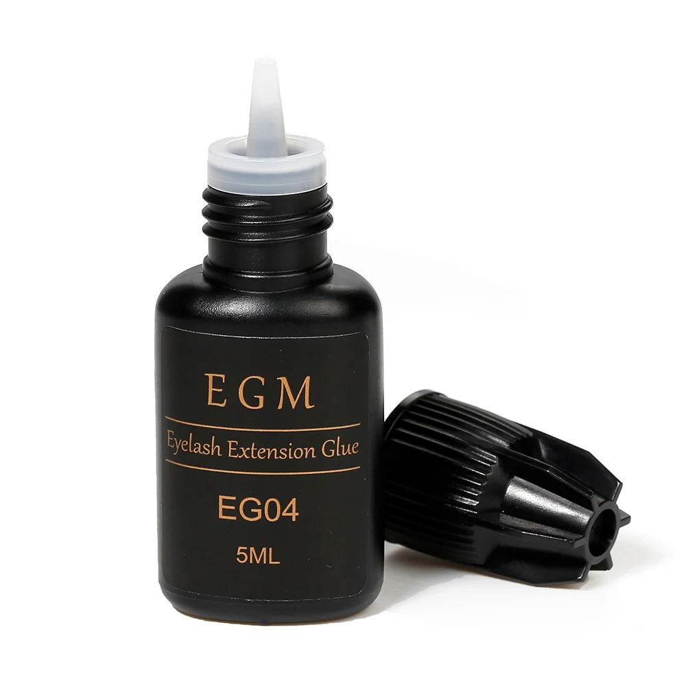 Popular 0.5s eyelash glue oil resistant lash extension glue adhesive private label low humidity eyelash extension glue