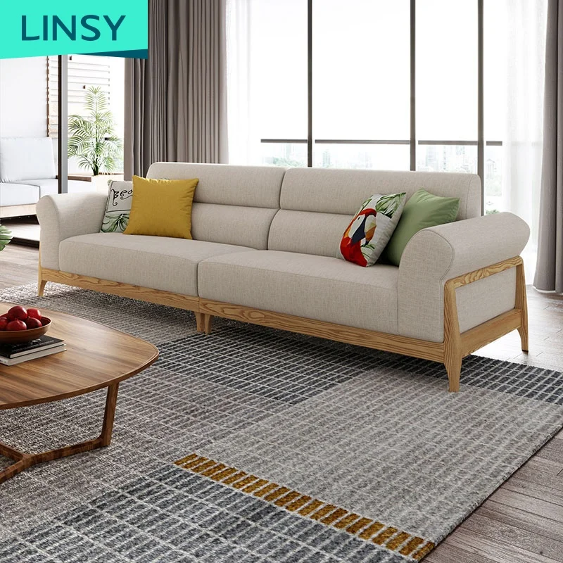 Latest livingroom Furniture Sofa Set Modern Fancy Sofa Wood Luxury