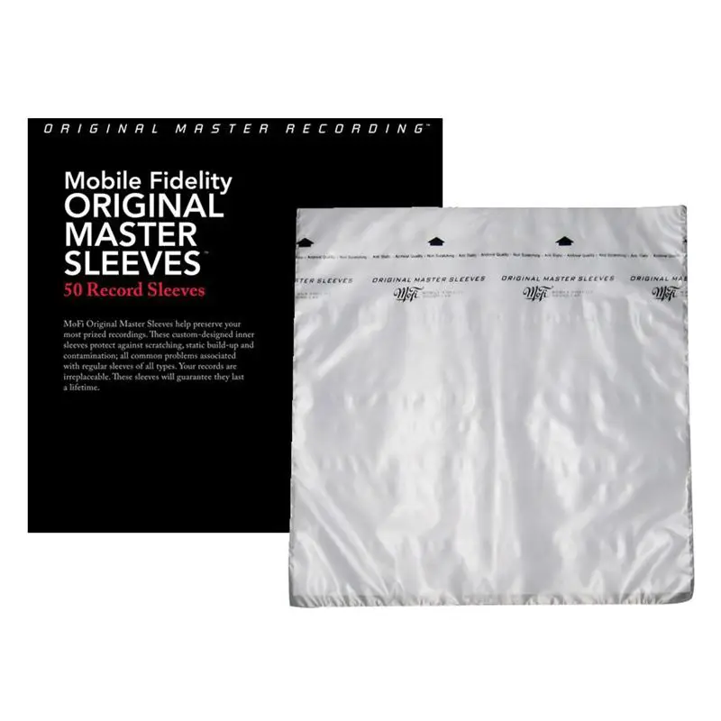 33RPM 3Ply Anti-Static Rice Paper Record LP Inner Sleeves for Vinyl Album (MOFI Style)