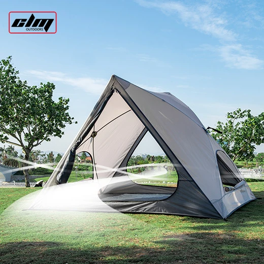 CLM 2023 New Design Ultralight UPF 50+ Sun Shade Shelter Automatic Pop Up Beach Tent For 2-3 Person