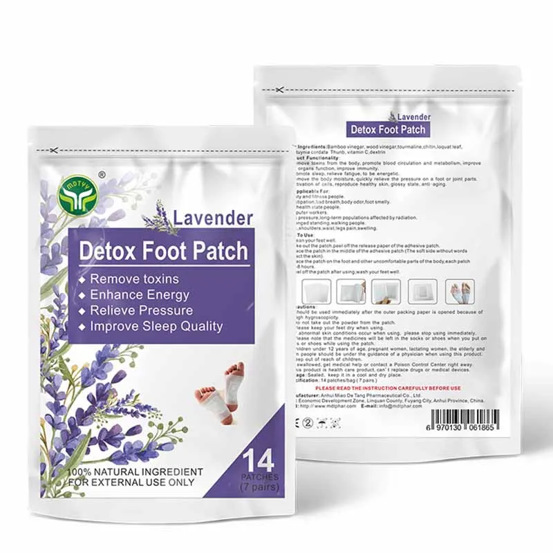 Best Selling Products Weight Loss Foot Patch Detox Original Haobloc Natural Gold Detox Foot Patch