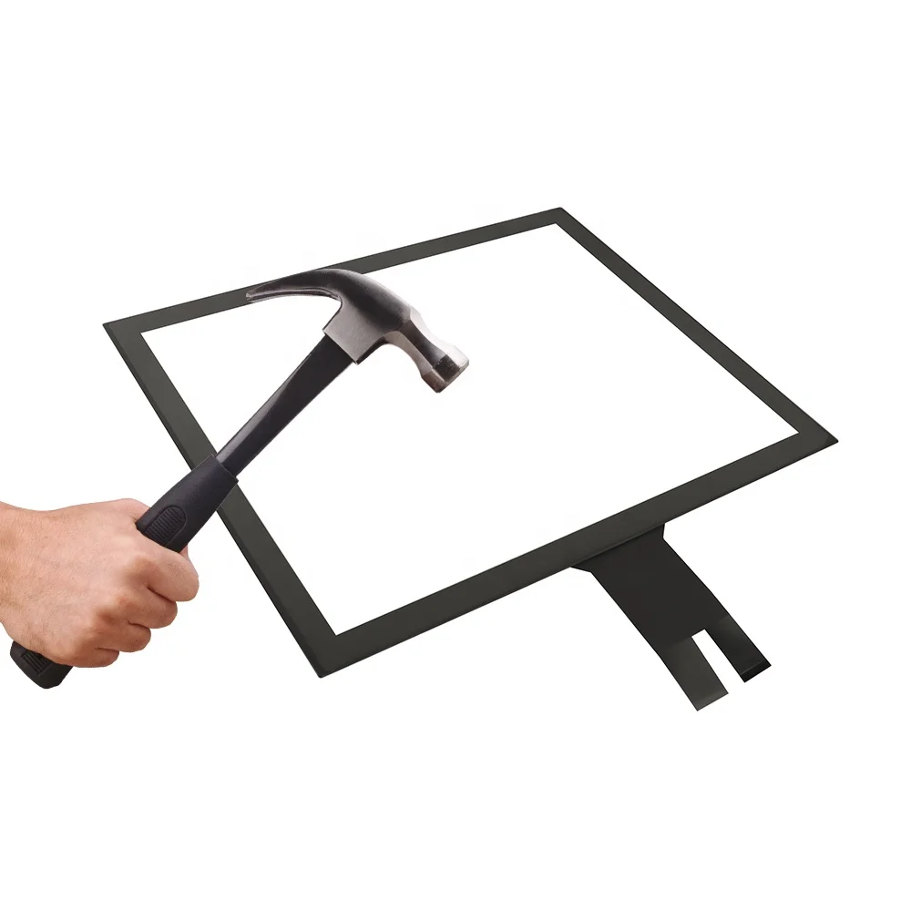 Custom size PCAP 7 8.4 10.1 10.4 12.1 13.3 15 15.6 17 inch capacitive touch screen panel