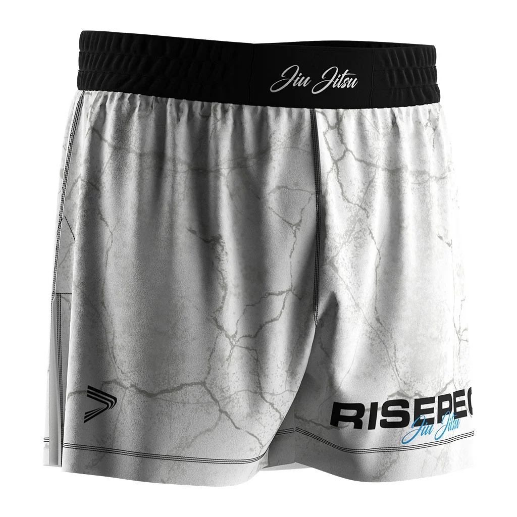 Custom Oem Odm Sublimated Custom Gym Shorts Nogi High Slit BJJ Fight Short Bjj Split Mma Shorts