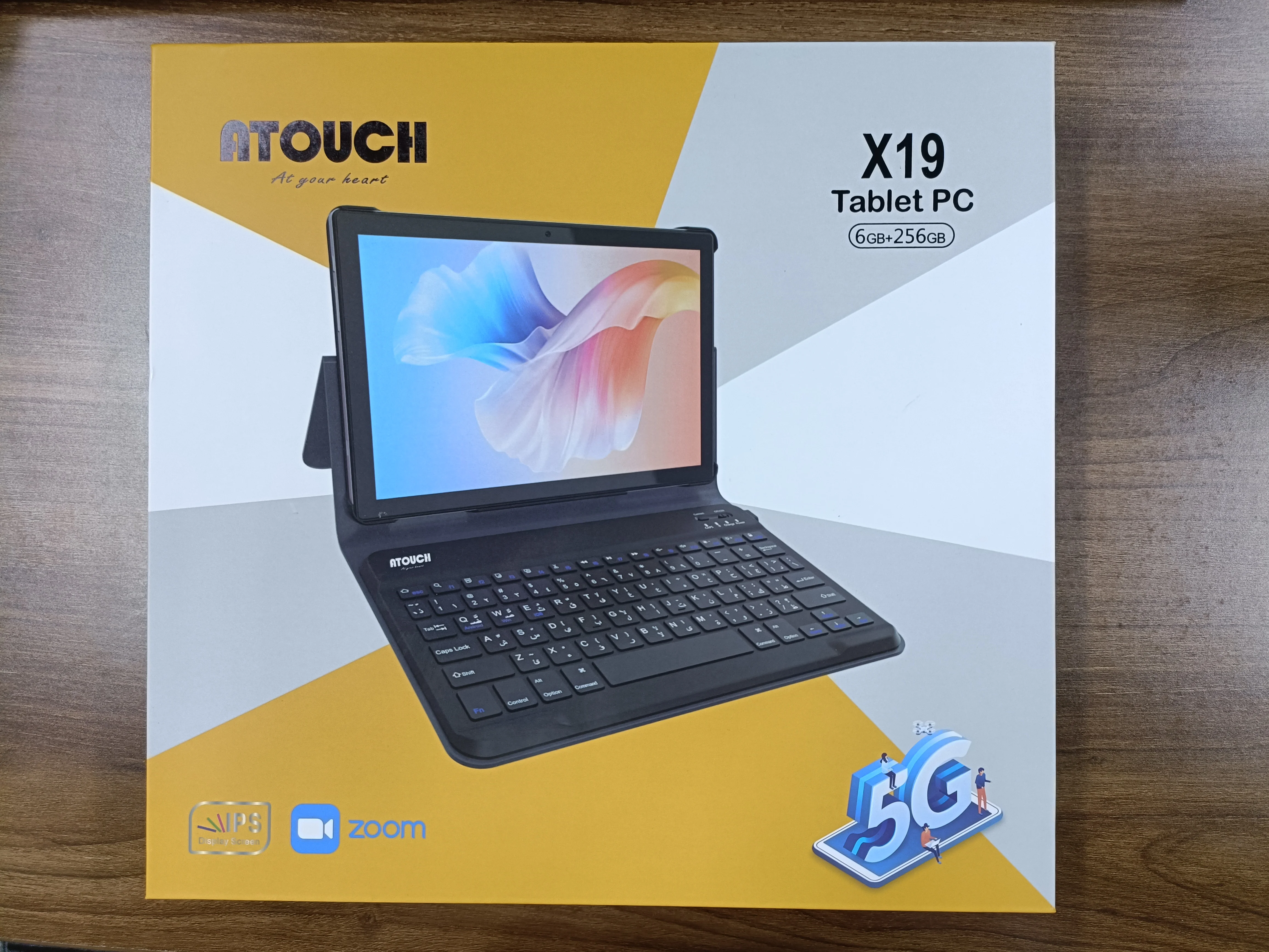 10.1 Inch 2 In 1 Tablet Laptop RAM6GB+ROM256GB MTK Android 12.0 Tablet PC For Student Learning With Keyboard