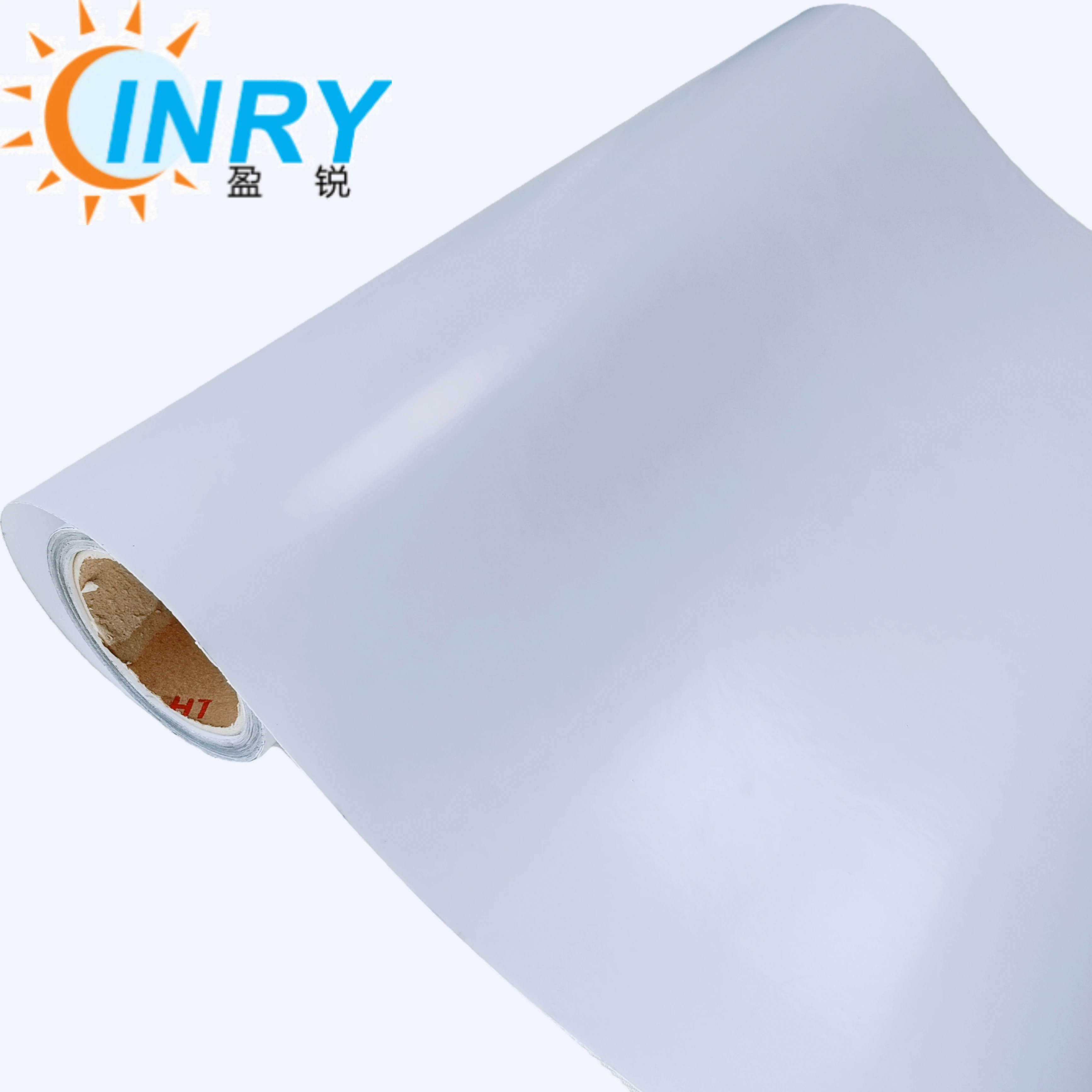 Eco-Solvent Printable PVC Self-Adhesive Vinyl Roll Available in White Glossy or Matte for Printing
