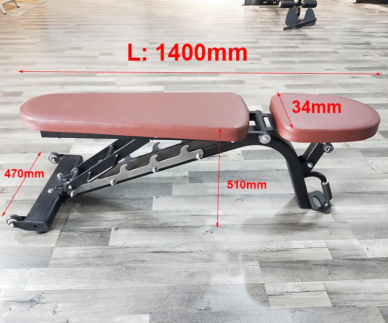 Super Adjustable Bench Professional Gym Incline Decline Bench DY-3010